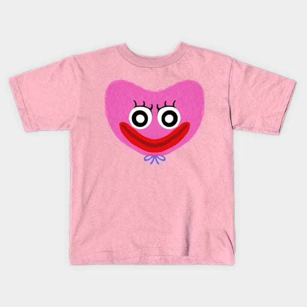 Kissy Missy Kids T-Shirt by Dropkick Queen